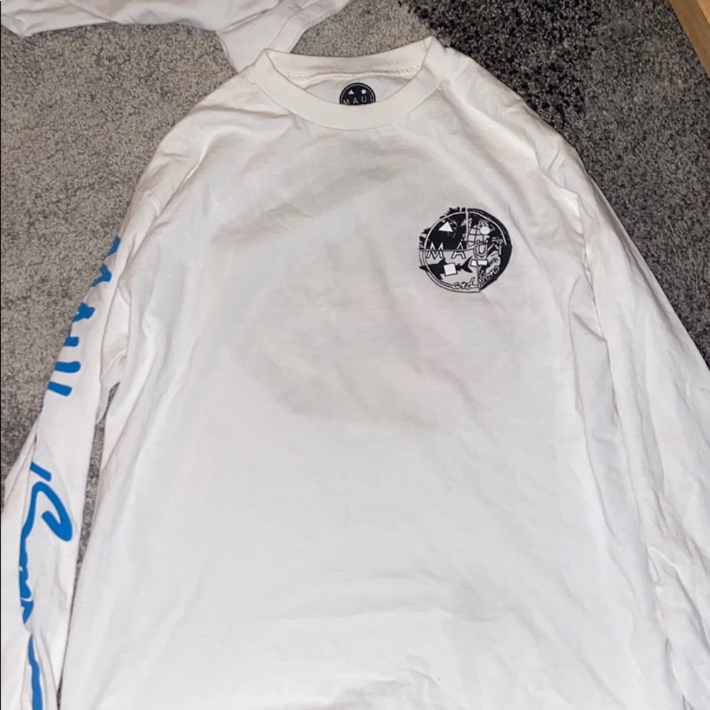 Maui and Sons long sleeve white shirt